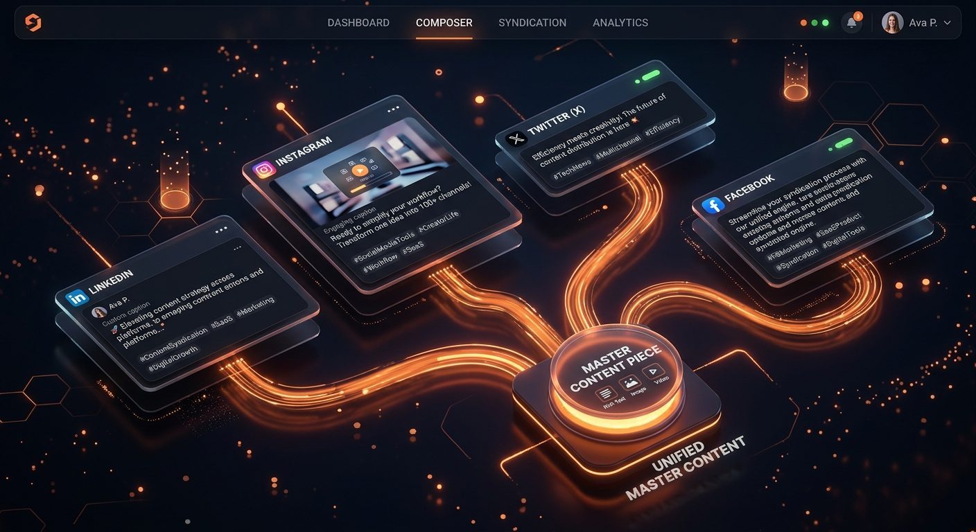 Multi-platform Content Composer